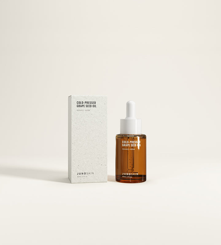 JUNOCO Cold-Pressed Grapeseed Oil -- An antioxidant-rich oil with vitamins A, C, and E